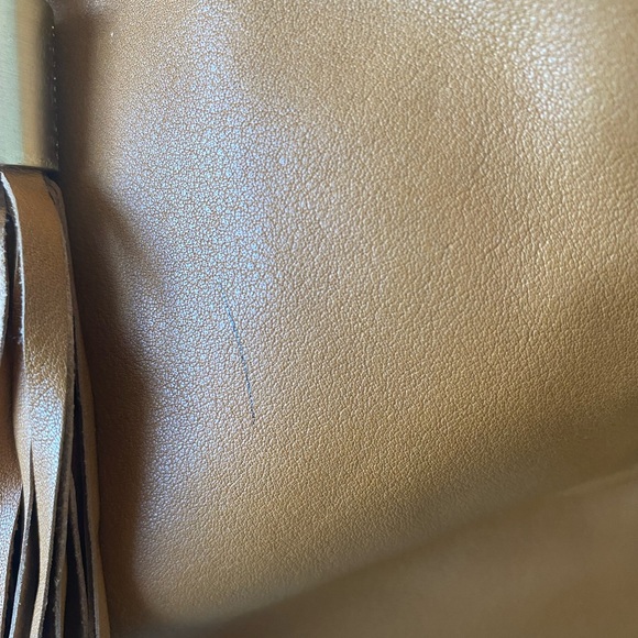 Michael Kors Bag (Tan) w/Silver Hardware. - Picture 9 of 12